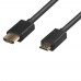 بروميت كابل HDMI TO MINI HDMI LINK MATE ‐H2 1.5cm أسود