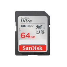 SANDISK Memory Card Ultra GO, SD UHS-I, ‏64 GB, Up to 140MB/s