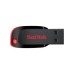 SANDISK FLASH MEMORY CRUZER BLADE 16GB USB 2.0 BLACK AND RED