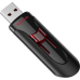  SANDISK FLASH MEMORY CRUZER GLIDE 32GB USB 3.0 BLACK AND RED